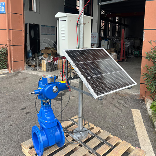 克东皓久 Z945X-16Q免布线太阳能电动闸阀 农业灌溉 支持远程智能控制